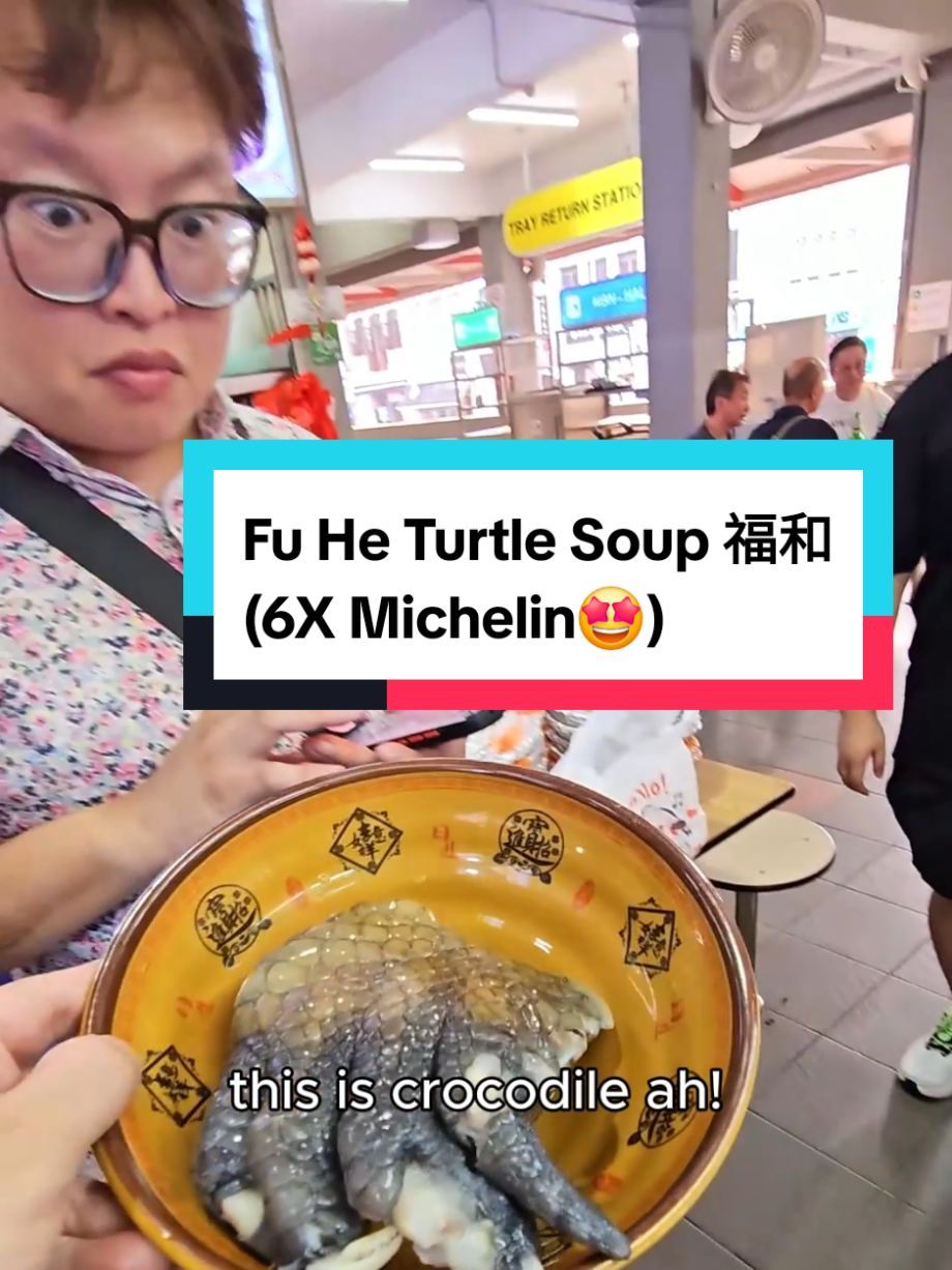 @sgmustwatchla Insane! Scary 1st time Michelin Turtle Soup hawker experience… … @sgmustwatchla Insane! Scary 1st time Michelin Turtle Soup hawker experience… …