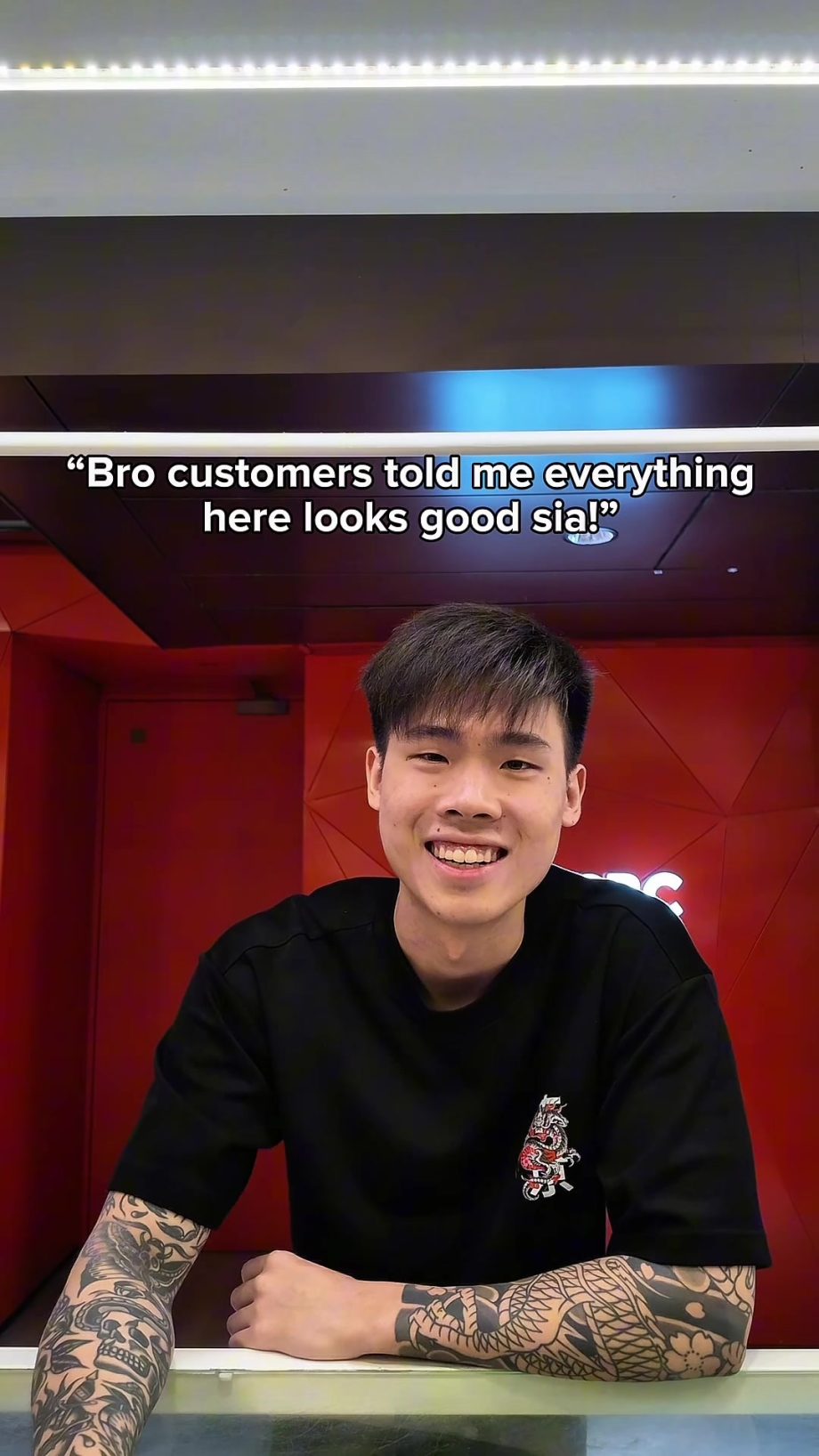 @nyanyasingapore Its safe to say Daryl appreciates compliments   Wisma Atria Foo…