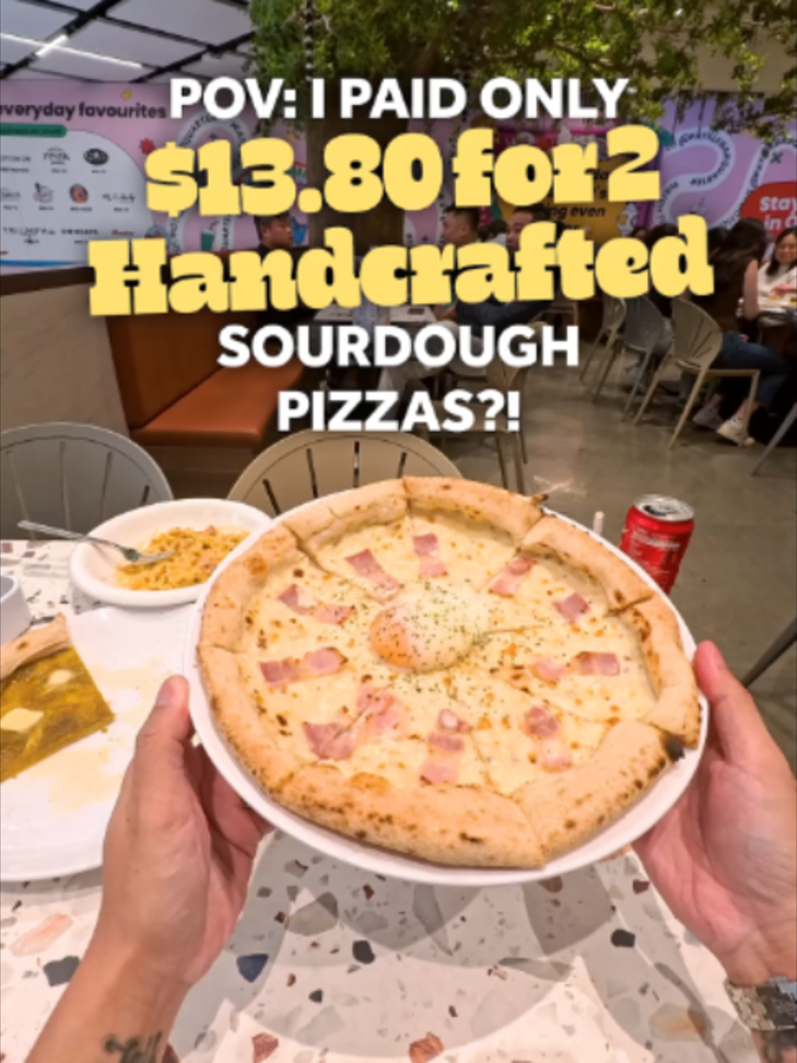 @shiokwithmerewards Sourdough pizzas for just each in Singapore?! I tried ru… @shiokwithmerewards Sourdough pizzas for just each in Singapore?! I tried ru…