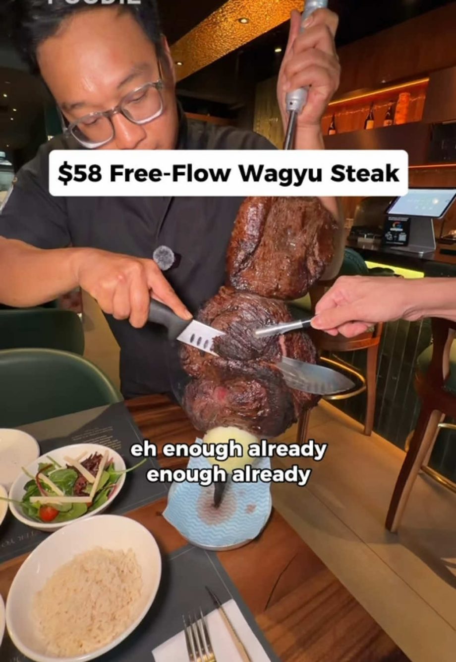 @singaporefoodie Freeflow Wagyu With Sides For ++  @themargin.sg, 15 Hamilton…