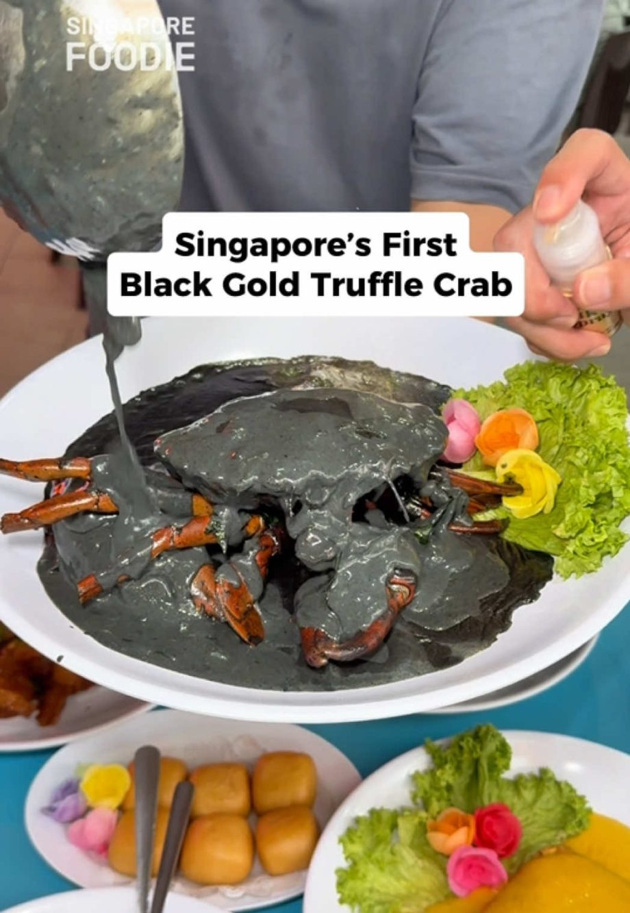 @singaporefoodie First Black Gold Truffle Sri Lankan Crab In SG  @kaixincrabs, B…