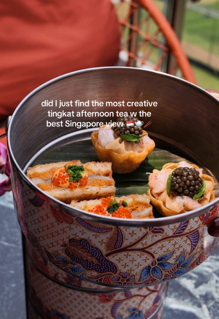 @elliez.bellie  per pax for this fun tingkat afternoon tea w the best views o…
