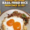 @sgfoodmillionaire Newly opened .90 Krapow fried rice in the West! We enjoyed …