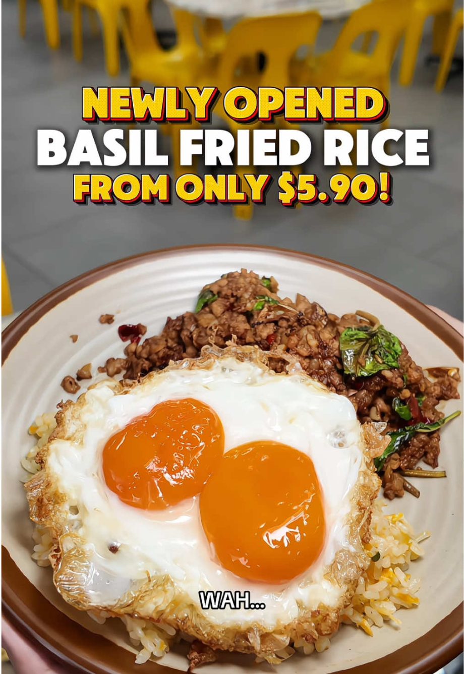 @sgfoodmillionaire Newly opened .90 Krapow fried rice in the West! We enjoyed …