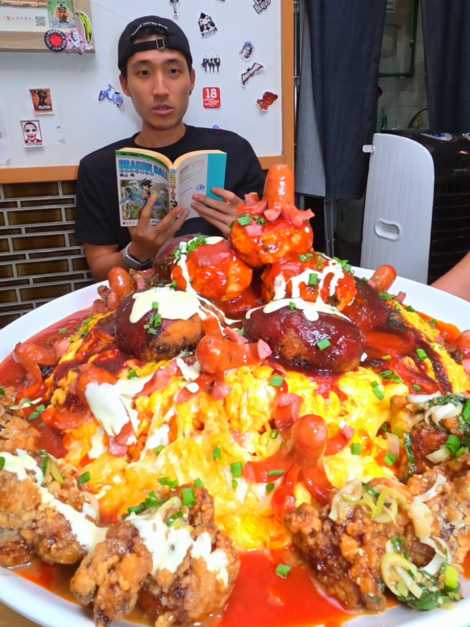 @zermattneo 8KG Omurice speed run – done in 35mins!  #sgfoodie #foodchallenge  …