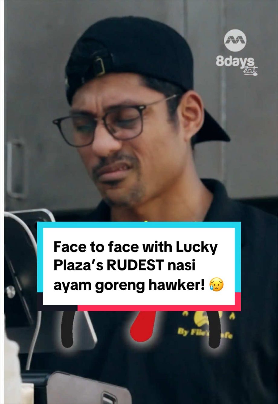 @8dayseat Second-gen nasi ayam goreng hawker Shafiie is a famous face at Lucky P…