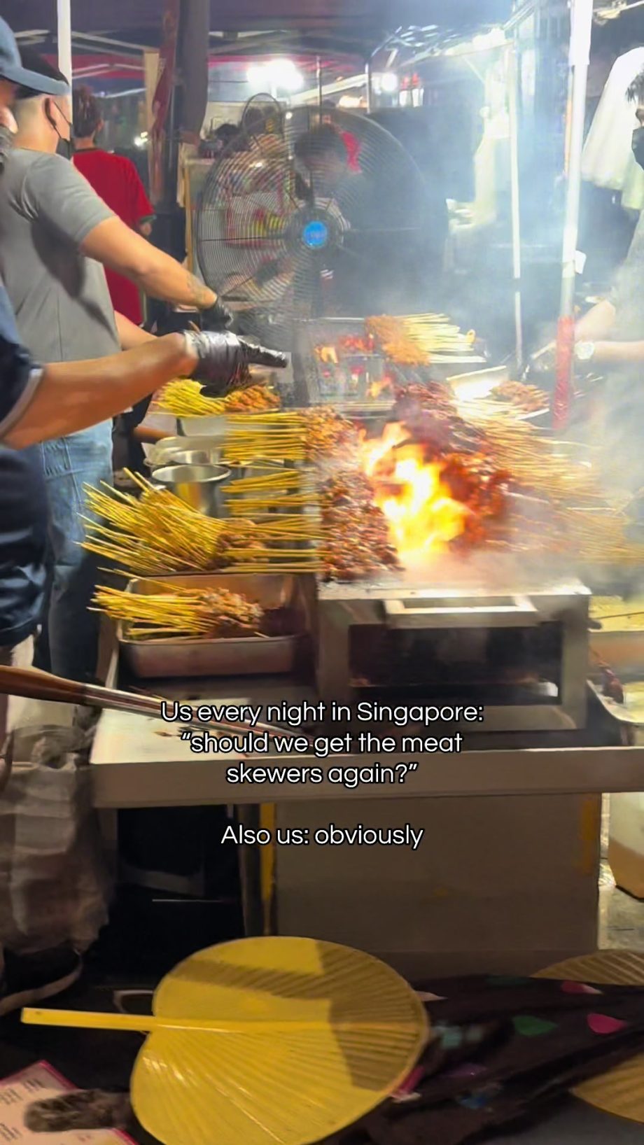 @twoonasidequest If you’re ever in Singapore make sure you eat at the Hawker Cen…