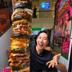 @zermattneo Singapore’s TALLEST 1 METER BURGER tower CRUSHED in under 35 mins! #…