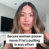@thevalerieadams Secure woman power move if he’s putting in less effort  If you …