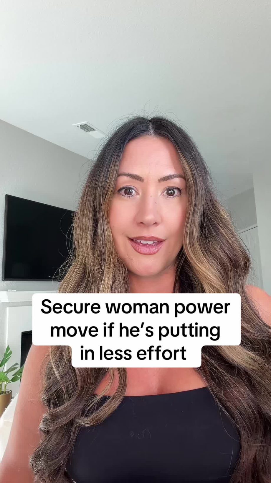 @thevalerieadams Secure woman power move if he’s putting in less effort  If you …
