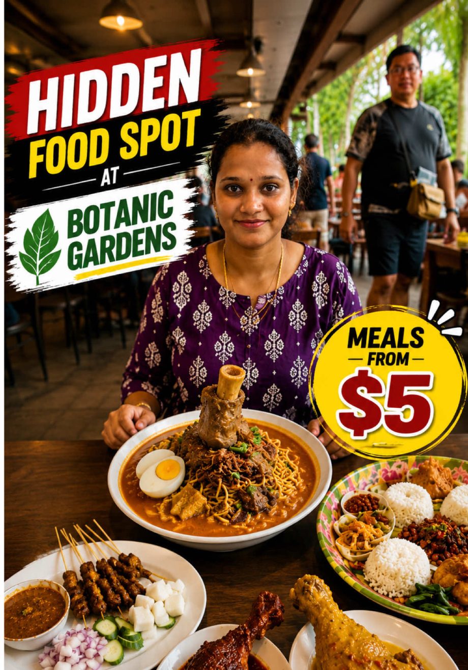 @arkoraprivatelimited  Singapore’s Hidden Food Spot! Meals From Just !  Would …