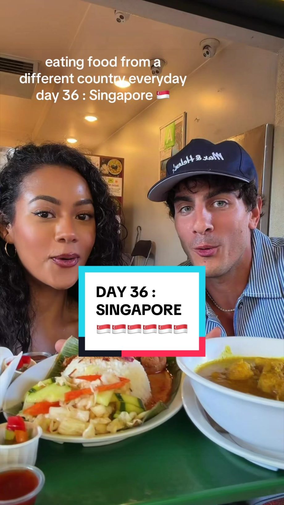 @willyumgregory Day 36 – Singapore  Singapore’s Banana Leaf @Bianca Tijiani  …