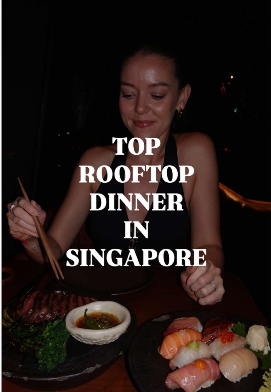 @yourfrenchiebestie A must-save rooftop dinner spot in Singapore  Located on the…