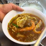 @dibssg Hidden gem prawn noodles in Singapore! Prawn Noodle (Soup/Dry) .80 Por…
