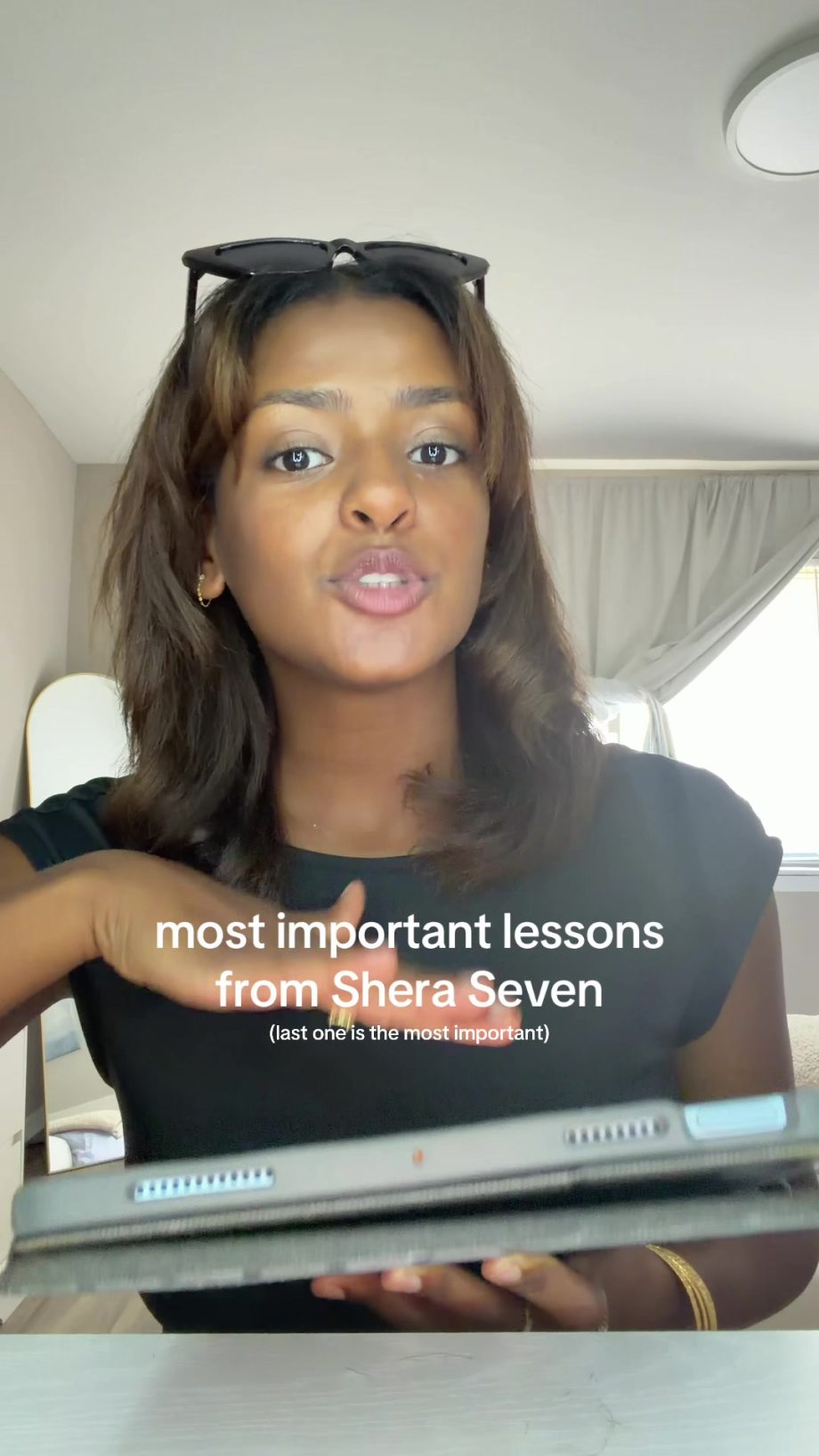 @ganadelrey most important lessons learned from Shera Seven  #sheraseven #advice…
