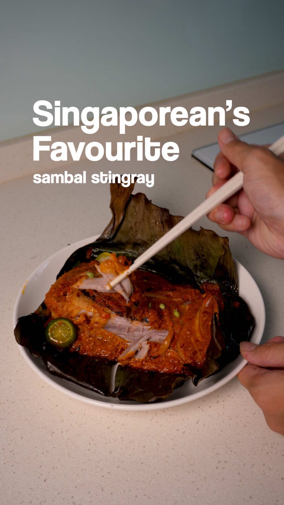 @wei.junnn Singapore Sambal Stingray  Getting that smoky, charred sambal stingra…