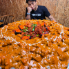 @zermattneo 9KG Butter Chicken Challenge! This almost took me out. Wore the “Don…