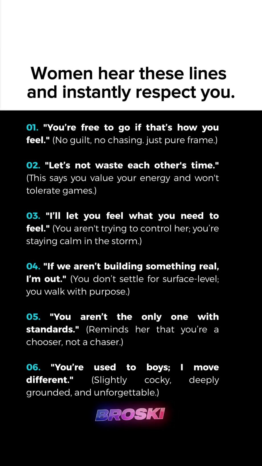 @datingadvice4men #dating #datingadvice #datingadviceformen #datingtips #rizz  …
