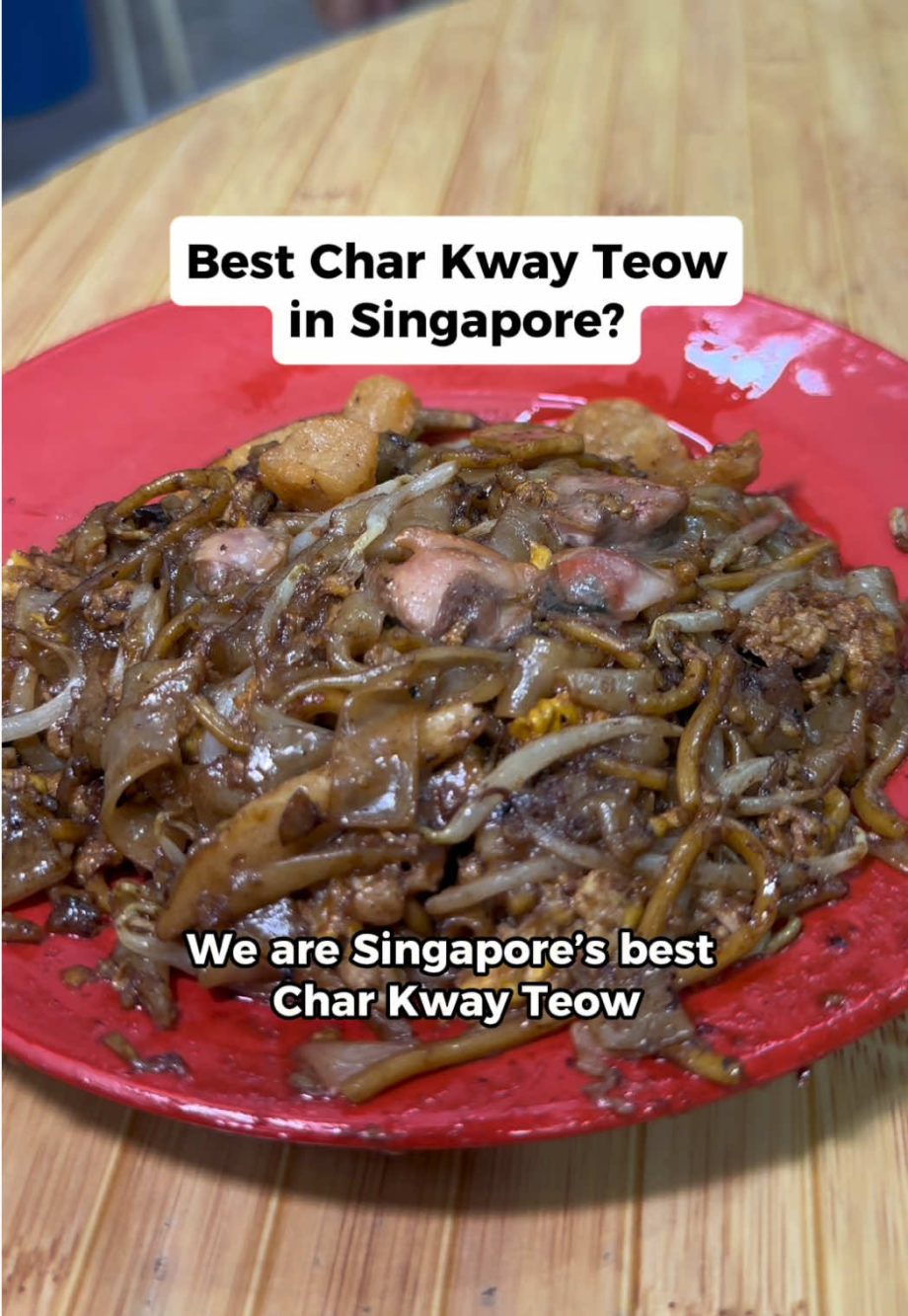 @singaporefoodie Best Char Kuey Teow In Singapore?    Sheng Cheng Char Kuey Teow…