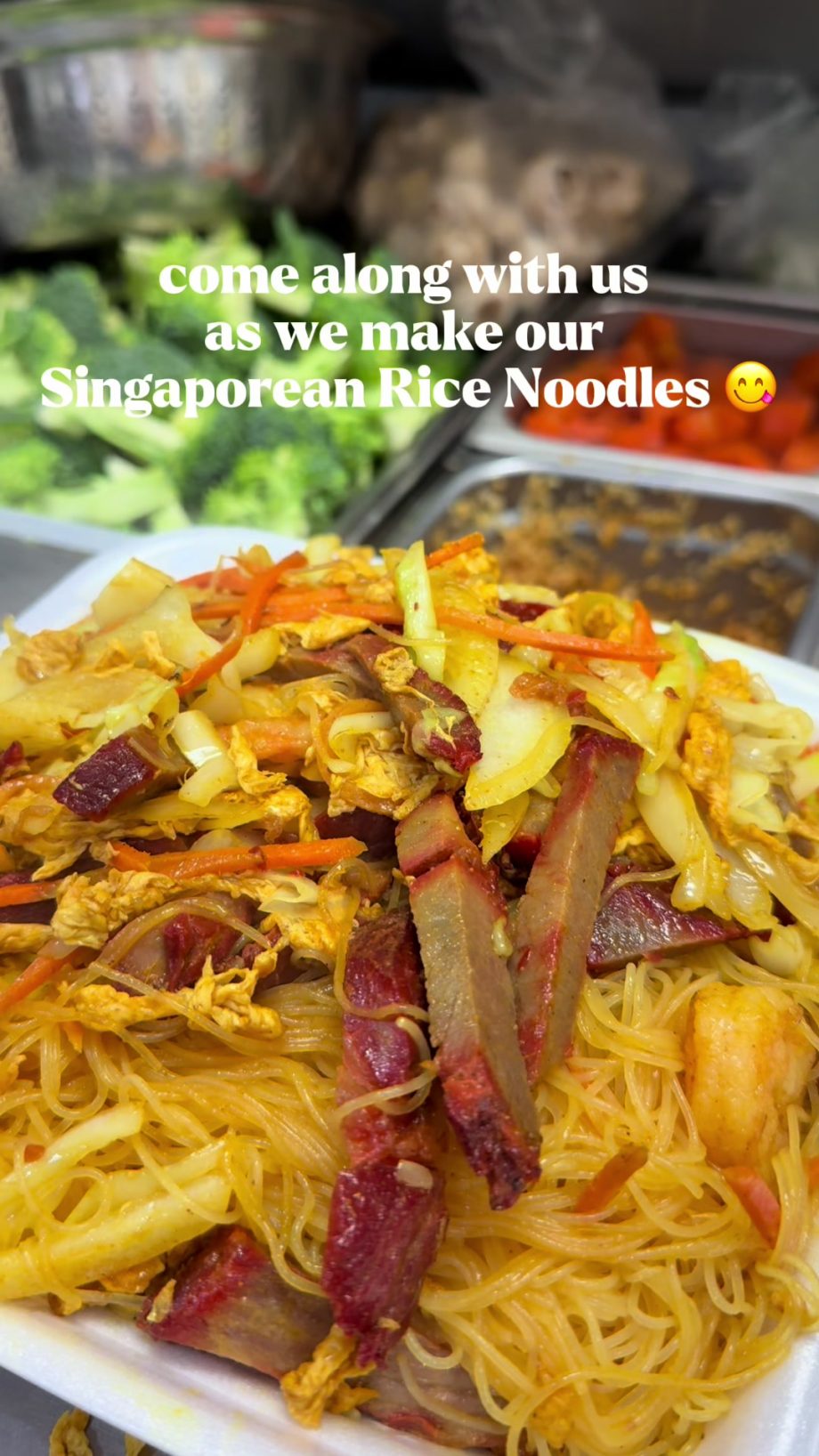 @wawok.picorivera Singaporean Rice Noodles is a niche menu item that not many of… @wawok.picorivera Singaporean Rice Noodles is a niche menu item that not many of…