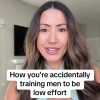 @thevalerieadams How you’re accidentally training men to be low effort in dating…