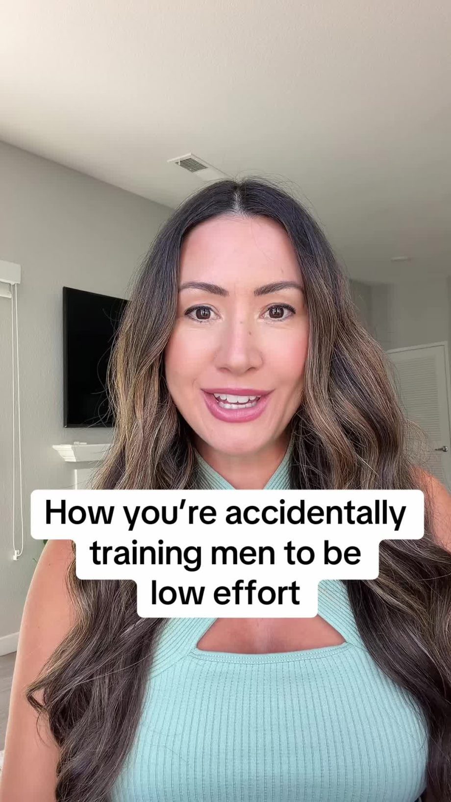 @thevalerieadams How you’re accidentally training men to be low effort in dating…
