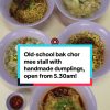 @8dayseat Tucked away at a void deck in Jalan Minyak, Nam Kok Fishball Noodles i…