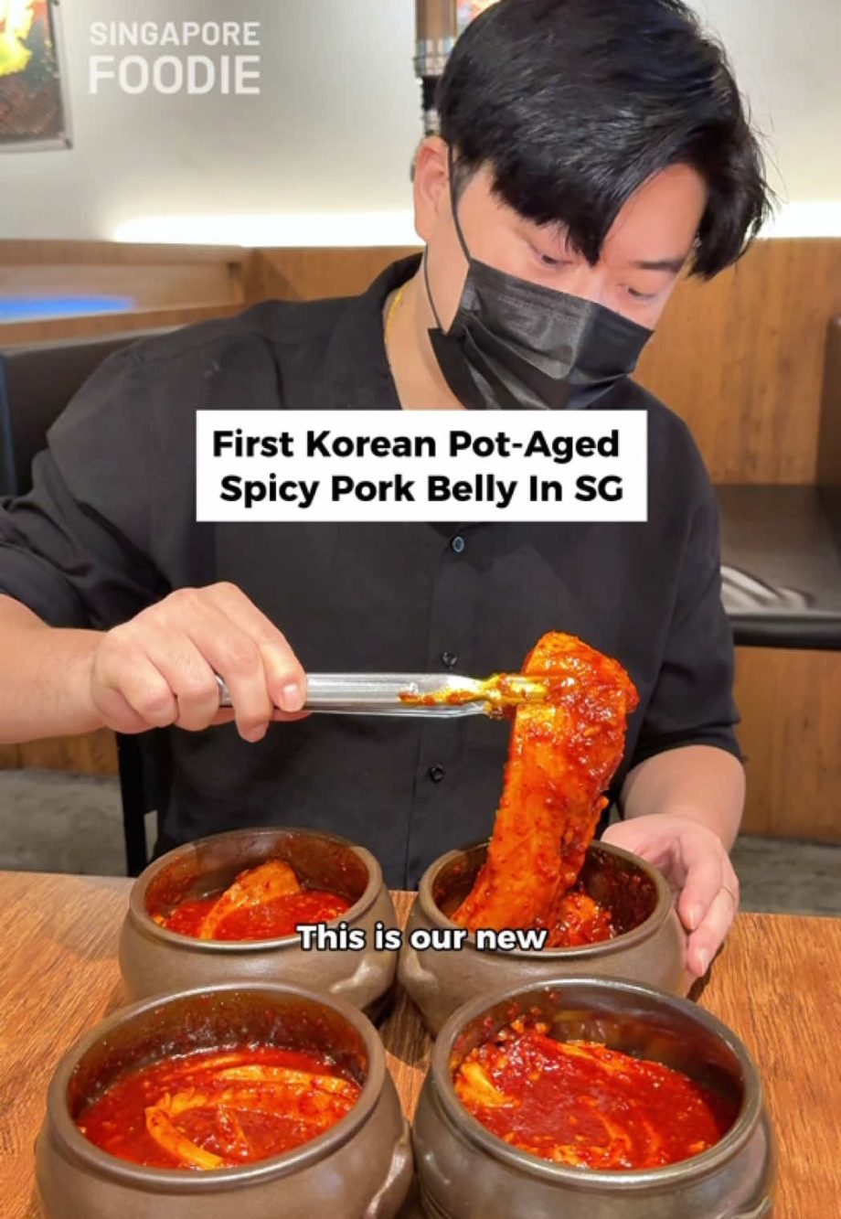 @singaporefoodie First Korean Pot-Aged Spicy Pork Belly In Singapore  @dutumsg, …