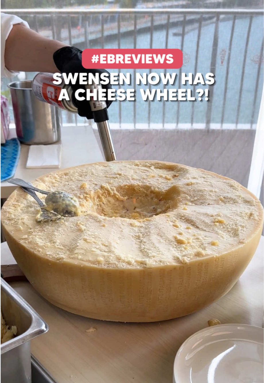 @eatbooksg We came for the buffet but the pasta in cheese wheel stole the show … @eatbooksg We came for the buffet but the pasta in cheese wheel stole the show …