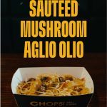 @chopsgrillandsides Just a little reminder…  Our NEW Sautéed Mushroom Aglio Olio…