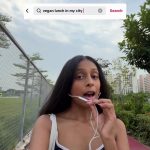 @browngirlvegan Trying the lunch in my city trend as a vegan in singapore! #lunc…