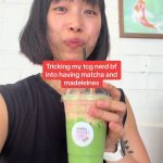 @sj.oe M for magic the gathering   M for matcha and madeleines   Matcha & Crumbs…