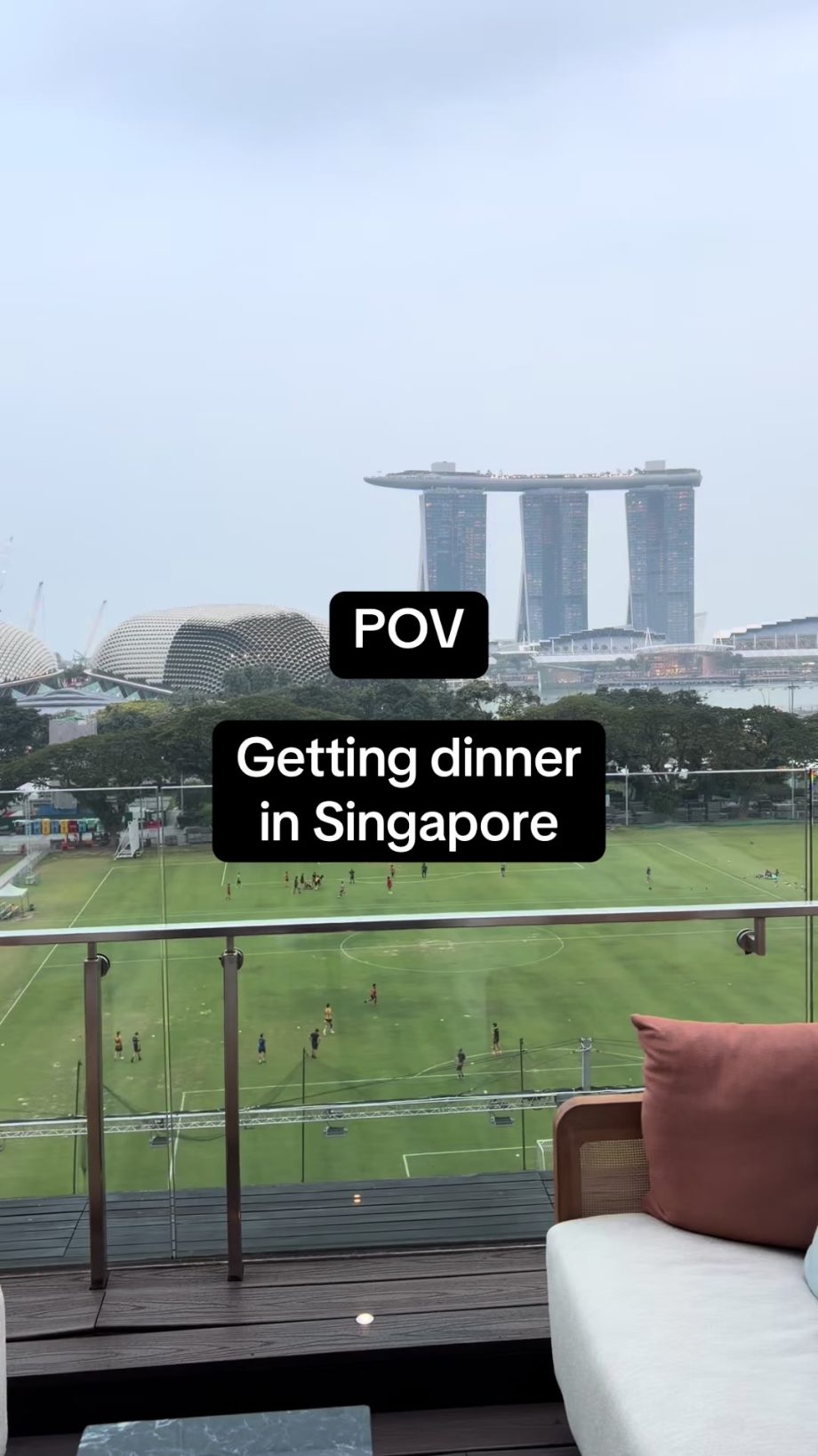 @pov.in.sg POV Day 44! Getting dinner in Singapore, at Milli! #singapore #sgtikt…