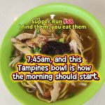 @idrivetoeat 7:45am in Tampines and this is the bowl that gets the morning going…