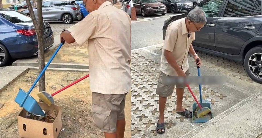 Retired cabby spends 8 years cleaning Ang Mo Kio carpark for free: ‘Seeing it clean makes me happy’, Singapore News