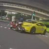 Female motorcyclist taken to hospital after taxi crashes into bike in Tampines, Singapore News