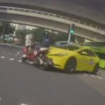 Female motorcyclist taken to hospital after taxi crashes into bike in Tampines, Singapore News