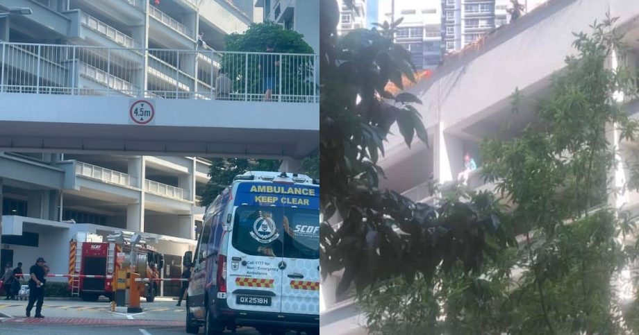 Two teenage girls spotted on ledge of Toa Payoh MSCP, Singapore News Two teenage girls spotted on ledge of Toa Payoh MSCP, Singapore News