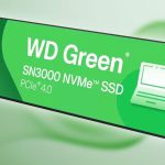 The WD Green SN3000 1TB PCIe 4.0 M.2 NVME Solid State Drive (SSD) Drops to 9 at Newegg