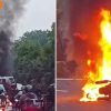 Nine taken to hospital after multi-vehicle TPE accident