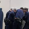 Man shouts at police officers at Chinatown MRT station, gets subdued by 4 of them , Singapore News