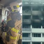 Two taken to hospital for smoke inhalation after fire breaks out in Queenstown flat; 25 others evacuated