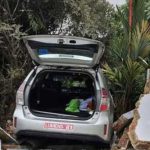 Car crashes into Katong home, knocks down wall