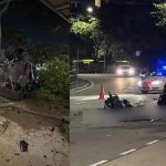Two 24-year-olds killed in Tampines accident, male driver & female passenger fle…