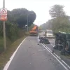 Motorcyclist hospitalised after Lim Chu Kang crash with lorries
