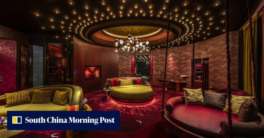 Inside the red-hot REM hotel in Macau – think revolving beds and dreamlike suites
