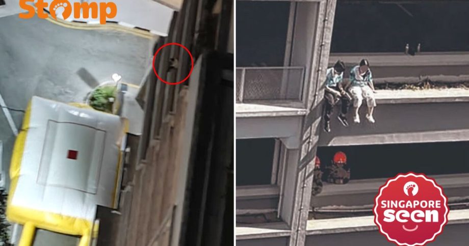 Two women rescued from Toa Payoh ledge on Oct 1 Two women rescued from Toa Payoh ledge on Oct 1