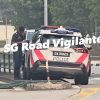 Singapore police car crashes into road divider; cop helping with investigations