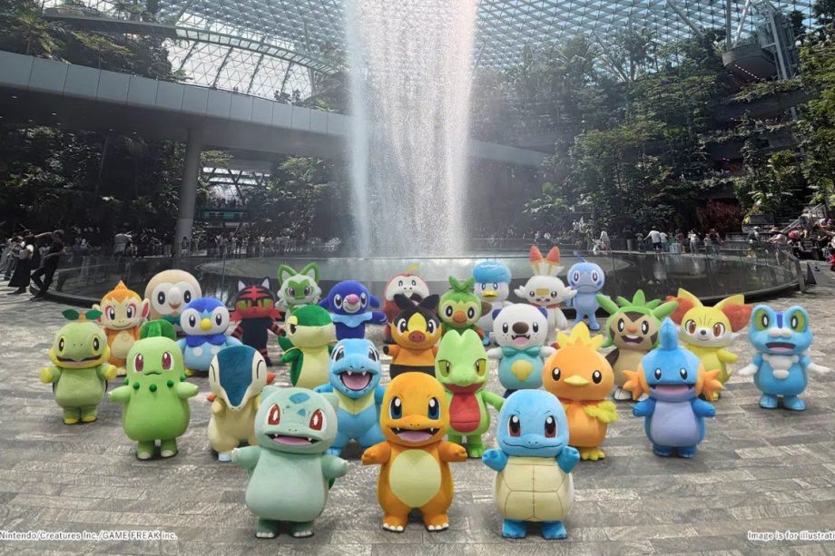 Sparks fly as special region-specific Pikachu goes live at Singapore’s Changi Airport