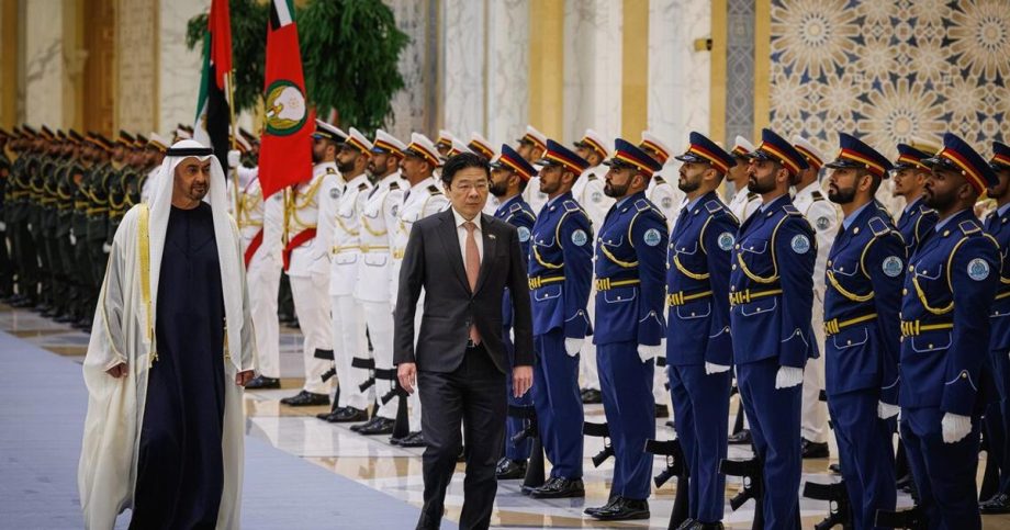 Singapore and UAE to start talks on economic pact, form joint energy task force Singapore and UAE to start talks on economic pact, form joint energy task force